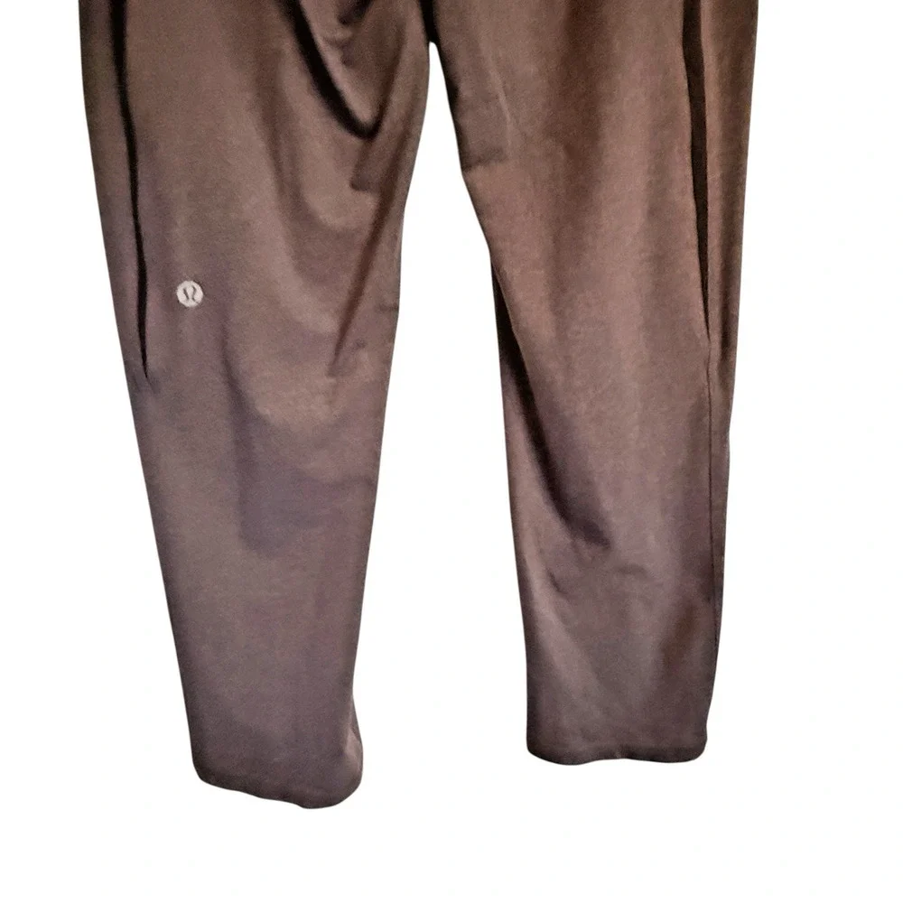 Lululemon Sz M‎ Men's Gray Drawstring Trackpants Activewear Sports